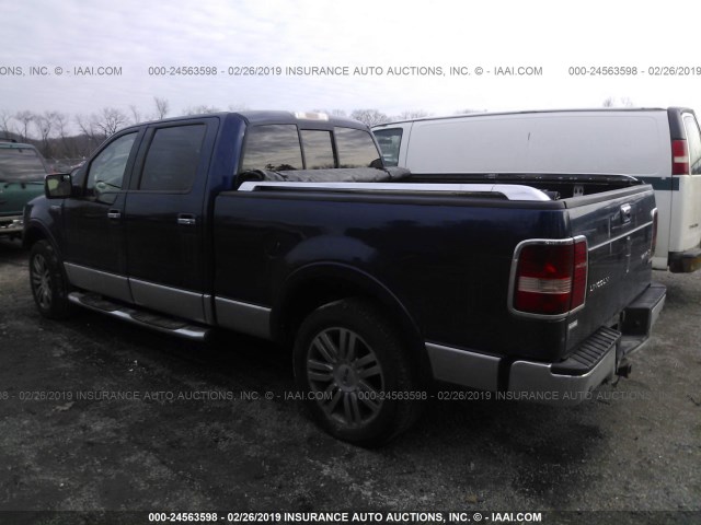 5LTPW18527FJ11463 - 2007 LINCOLN MARK LT BLUE photo 3