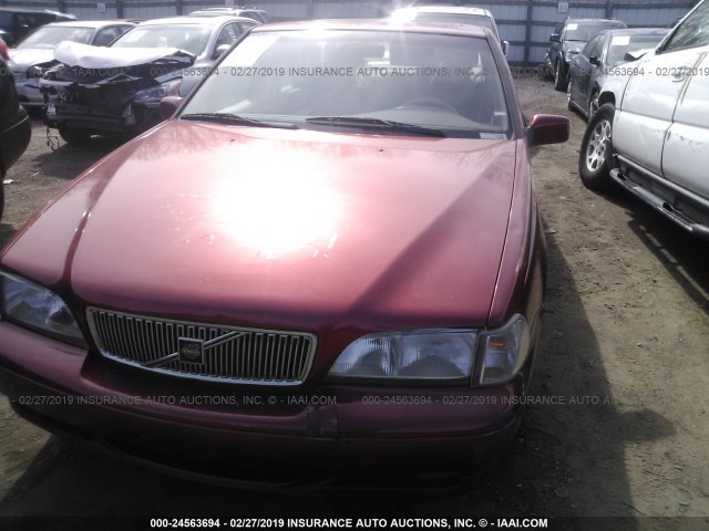 YV1LS5378W1468908 - 1998 VOLVO S70 T5 TURBO RED photo 2