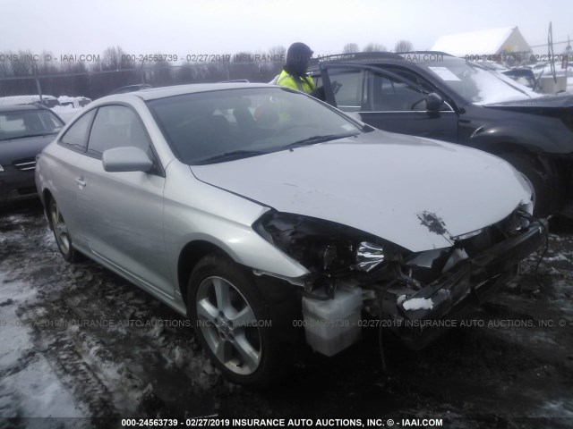 4T1CA38P54U001393 - 2004 TOYOTA CAMRY SOLARA SE/SLE GRAY photo 1
