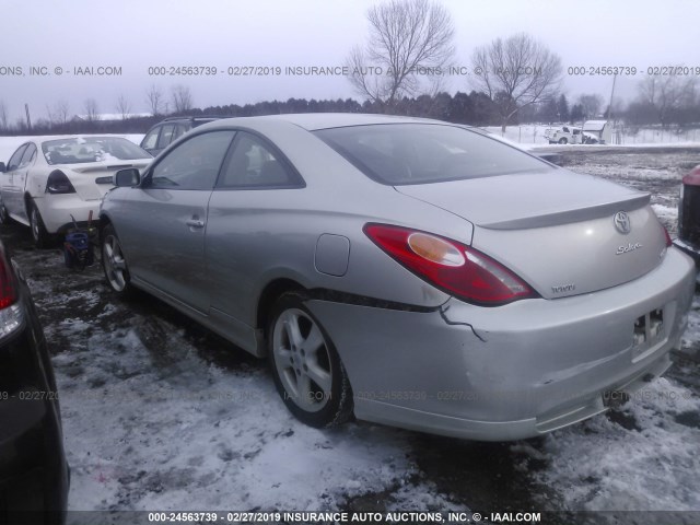 4T1CA38P54U001393 - 2004 TOYOTA CAMRY SOLARA SE/SLE GRAY photo 3