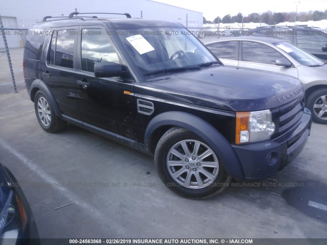 SALAE25468A443281 - 2008 LAND ROVER LR3 SE BLACK photo 1