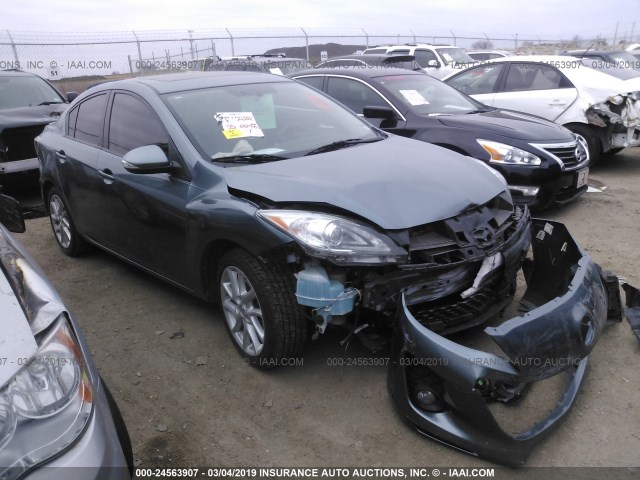 JM1BL1W57C1526312 - 2012 MAZDA 3 S BLUE photo 1