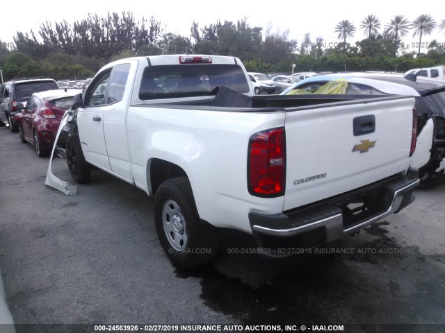 1GCHSAEA0G1361334 - 2016 CHEVROLET COLORADO WHITE photo 3