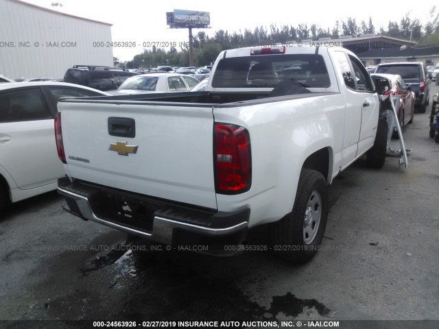 1GCHSAEA0G1361334 - 2016 CHEVROLET COLORADO WHITE photo 4