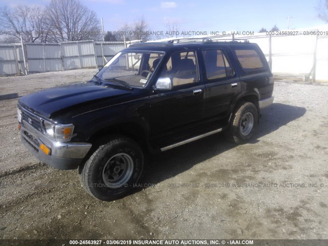 JT3VN29V5S0054225 - 1995 TOYOTA 4RUNNER VN29 SR5 BLACK photo 2