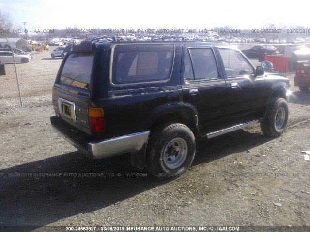 JT3VN29V5S0054225 - 1995 TOYOTA 4RUNNER VN29 SR5 BLACK photo 4