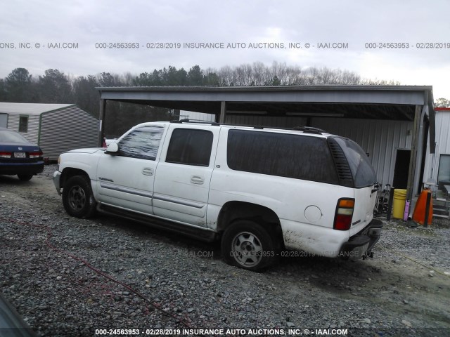 3GKFK16Z14G116104 - 2004 GMC YUKON XL K1500 WHITE photo 3