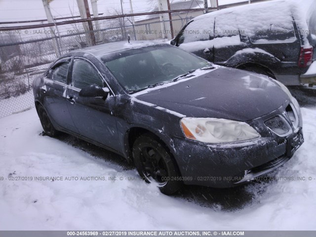 1G2ZG57B784244745 - 2008 PONTIAC G6 SE BLACK photo 1