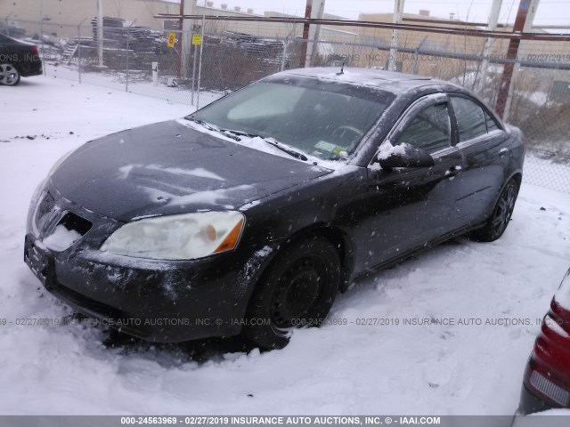 1G2ZG57B784244745 - 2008 PONTIAC G6 SE BLACK photo 2