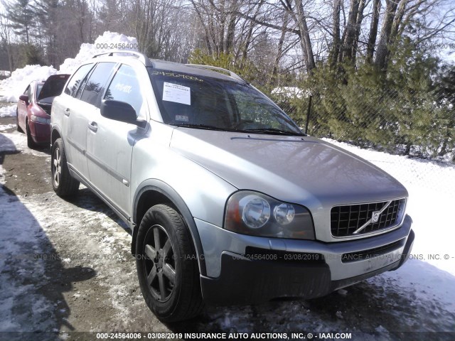 YV1CZ59H641103202 - 2004 VOLVO XC90 SILVER photo 1