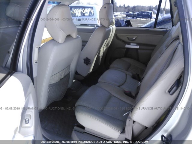 YV1CZ59H641103202 - 2004 VOLVO XC90 SILVER photo 8