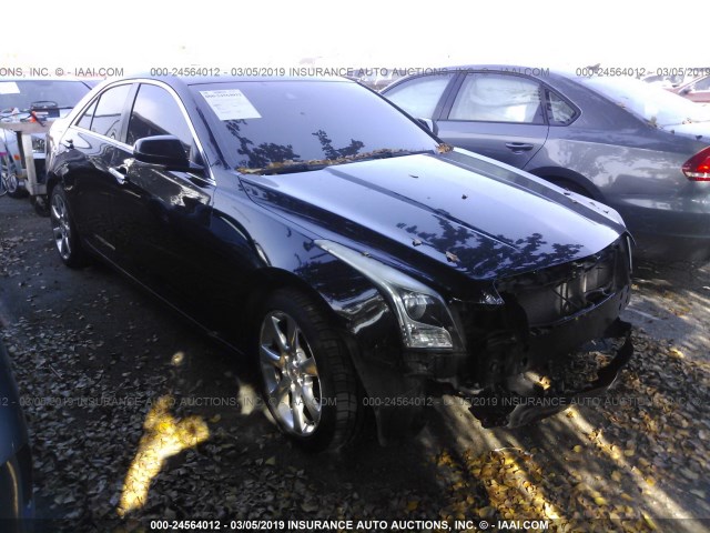 1G6AB5SA0D0120892 - 2013 CADILLAC ATS LUXURY BLACK photo 1