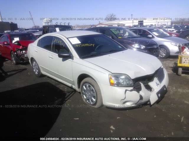 4A3AB36F76E074231 - 2006 MITSUBISHI GALANT ES MEDIUM/LS MEDIUM WHITE photo 1