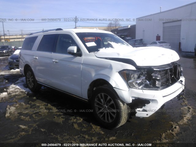 1FMJK2AT0JEA22888 - 2018 FORD EXPEDITION MAX LIMITED WHITE photo 1