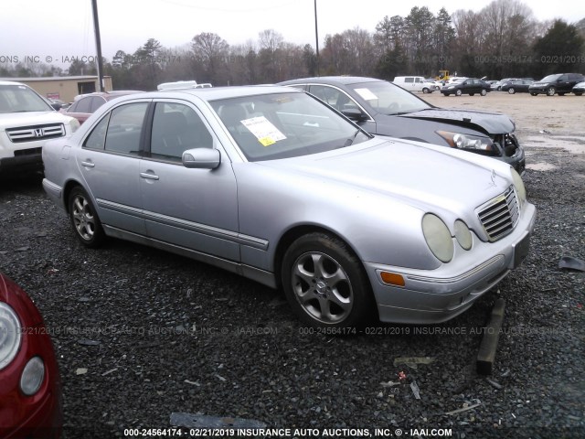 WDBJF65J82B470497 - 2002 MERCEDES-BENZ E 320 SILVER photo 1