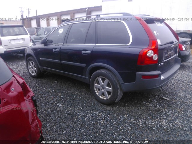 YV4CZ592661266191 - 2006 VOLVO XC90 Dark Blue photo 3