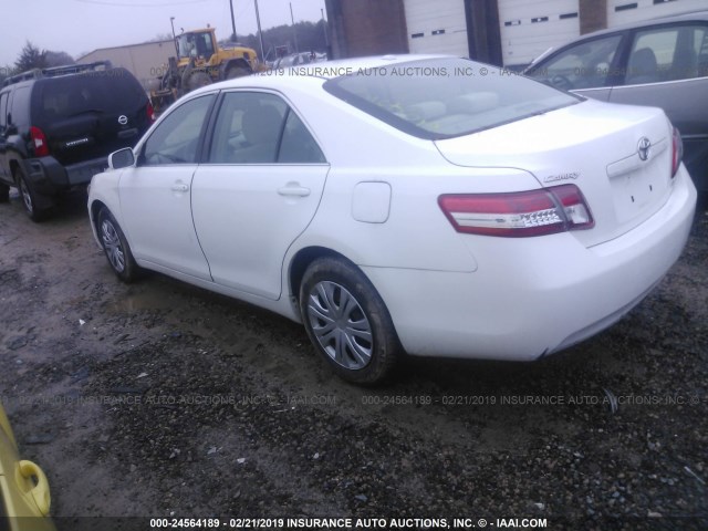 4T1BF3EK9AU544411 - 2010 TOYOTA CAMRY SE/LE/XLE 白色 照片 3