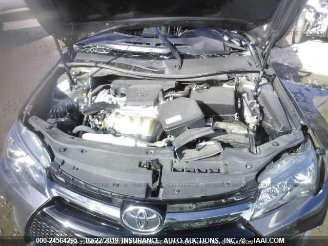 4T1BF1FK4HU406854 - 2017 TOYOTA CAMRY LE/XLE/SE/XSE GRAY photo 10