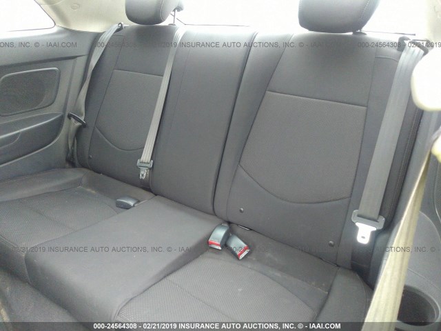 KNAFU6A26C5517440 - 2012 KIA FORTE GRAY photo 8