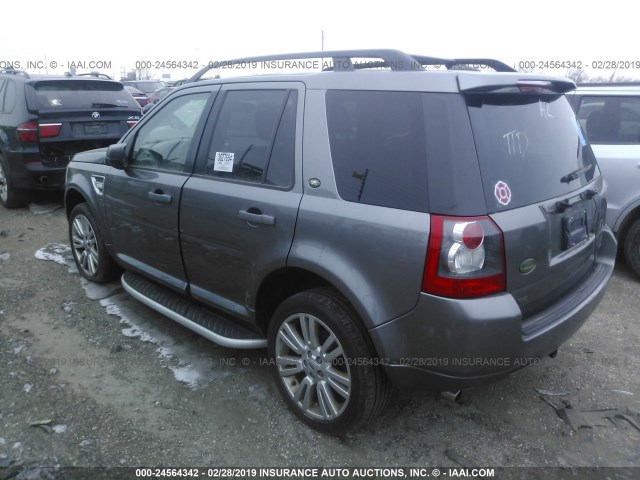 SALFT24N39H145933 - 2009 LAND ROVER LR2 HSE TECHNOLOGY GRAY photo 3