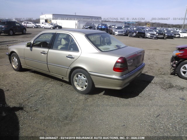 WDBHA23G9WA599034 - 1998 MERCEDES-BENZ C Champagne photo 3