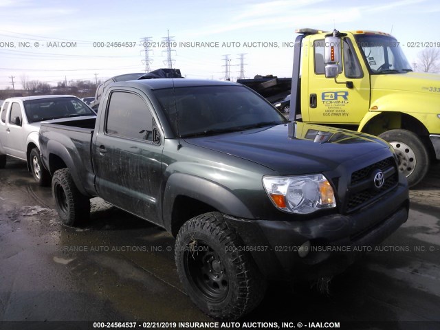 5TFPX4EN8BX001848 - 2011 TOYOTA TACOMA BLACK photo 1