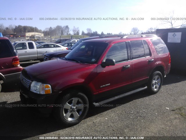 1FMDU73K14UC25646 - 2004 FORD EXPLORER XLT/XLT SPORT/NBX Qırmızı foto 2