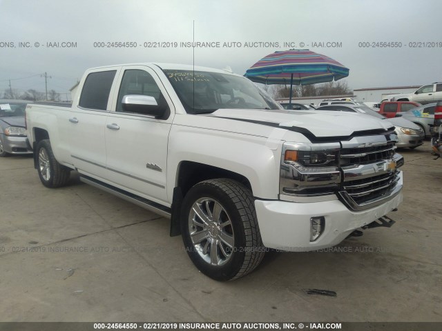 3GCUKTEC3GG295200 - 2016 CHEVROLET SILVERADO K1500 HIGH COUNTRY WHITE photo 1