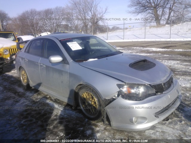 JF1GE75638G515444 - 2008 SUBARU IMPREZA WRX PREMIUM SILVER photo 1