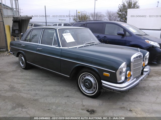 10801812088451 - 1972 MERCEDES-BENZ 280 GREEN photo 1