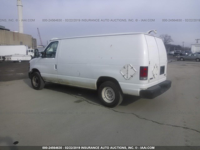 1FTNE1EW4ADA91732 - 2010 FORD ECONOLINE WHITE photo 3