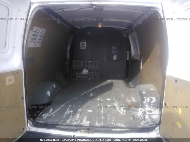 1FTNE1EW4ADA91732 - 2010 FORD ECONOLINE WHITE photo 8