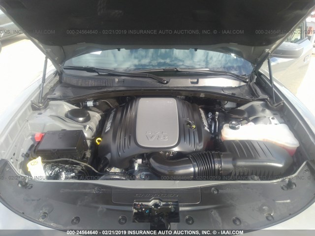 2C3CDXCT1KH526852 - 2019 DODGE CHARGER R/T GRAY photo 10