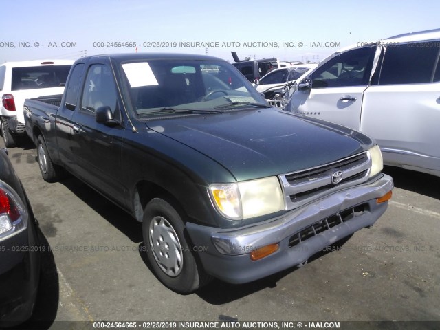 4TAVL52N2XZ501668 - 1999 TOYOTA TACOMA XTRACAB GREEN photo 1