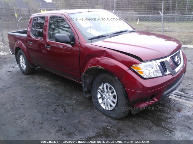 1N6AD0EVXKN703797 - 2019 NISSAN FRONTIER RED photo 1