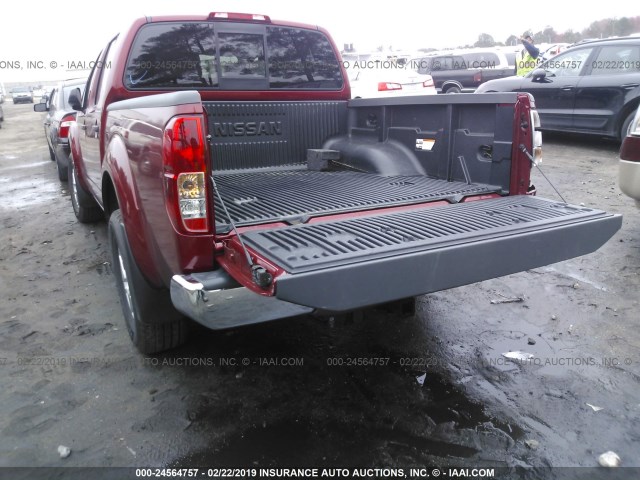 1N6AD0EVXKN703797 - 2019 NISSAN FRONTIER RED photo 3