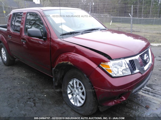 1N6AD0EVXKN703797 - 2019 NISSAN FRONTIER RED photo 6