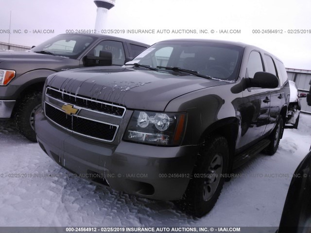 1GNSK2E04DR254777 - 2013 CHEVROLET TAHOE SPECIAL BROWN photo 2