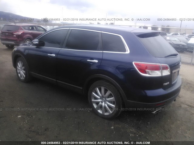 JM3TB28A680146860 - 2008 MAZDA CX-9 BLUE photo 3