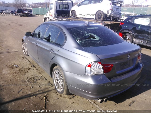 WBAPK5C53AA651290 - 2010 BMW 328 XI SULEV SILVER photo 3