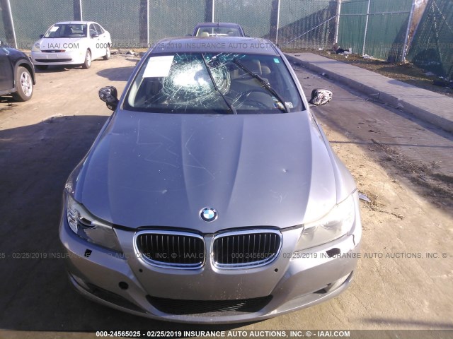 WBAPK5C53AA651290 - 2010 BMW 328 XI SULEV SILVER photo 6