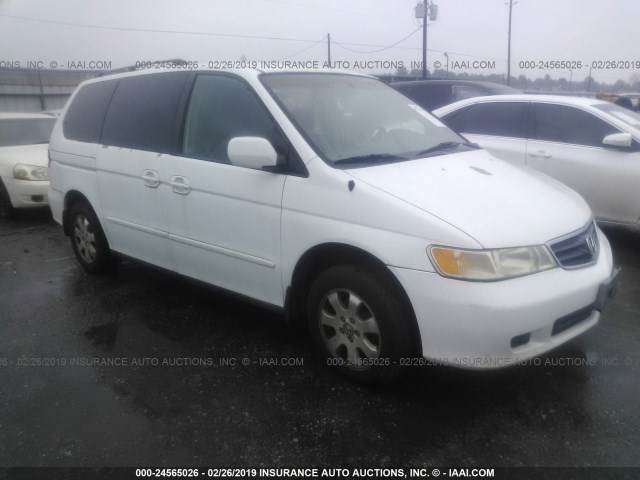 5FNRL18023B001049 - 2003 HONDA ODYSSEY EXL WHITE photo 1