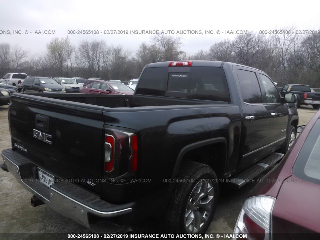 3GTU2NECXHG280383 - 2017 GMC SIERRA K1500 SLT GRAY photo 4