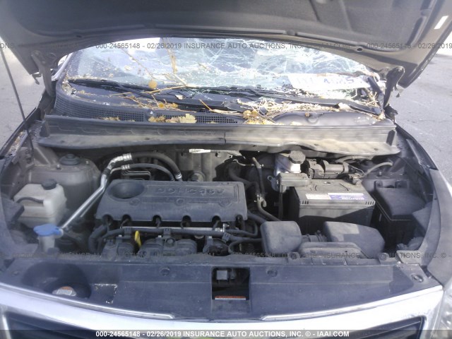 KNDPCCA20B7030584 - 2011 KIA SPORTAGE EX/SX BROWN photo 10