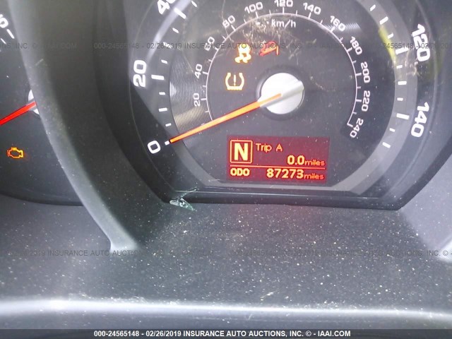 KNDPCCA20B7030584 - 2011 KIA SPORTAGE EX/SX BROWN photo 7