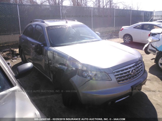 JNRAS08W16X202496 - 2006 INFINITI FX35 GRAY photo 1