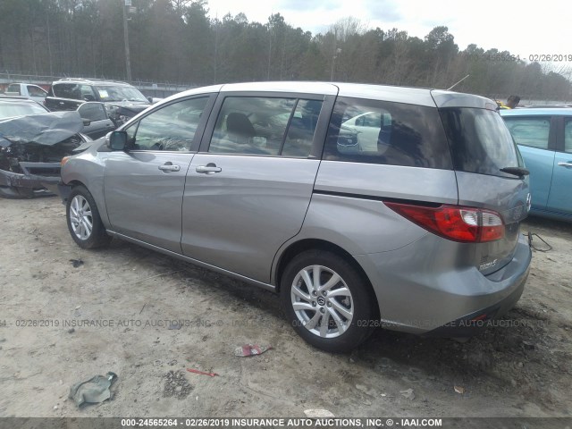 JM1CW2BL0F0183861 - 2015 MAZDA 5 SPORT GRAY photo 3