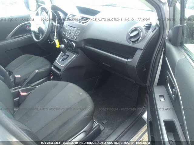 JM1CW2BL0F0183861 - 2015 MAZDA 5 SPORT GRAY photo 5