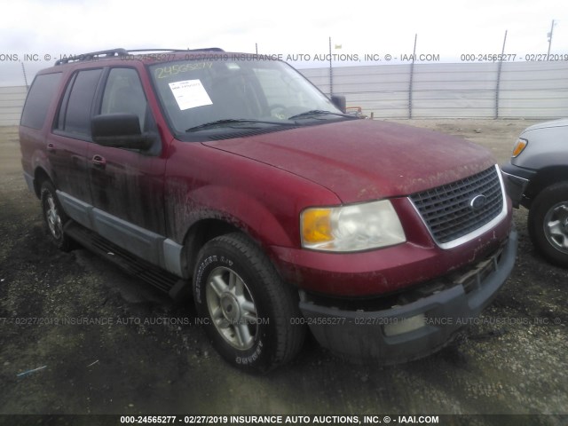 1FMPU16505LA66626 - 2005 FORD EXPEDITION XLT RED photo 1