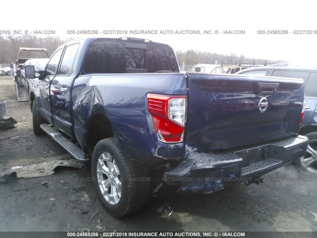 1N6AA1F44HN554106 - 2017 NISSAN TITAN XD SL/PRO-4X/PLAT RES/SV BLUE photo 6